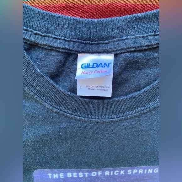 VTG Rick Springfield Gildan Graphic Music Tee. Size Large! Like New! - Picture 3 of 7